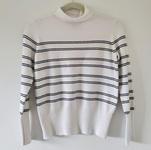 French connection stripped sweater size M